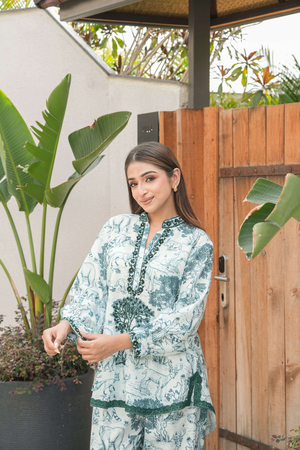Forest Tales Embroidered Kurta Set
